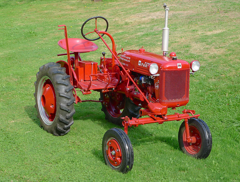 Red Farmall Tractor